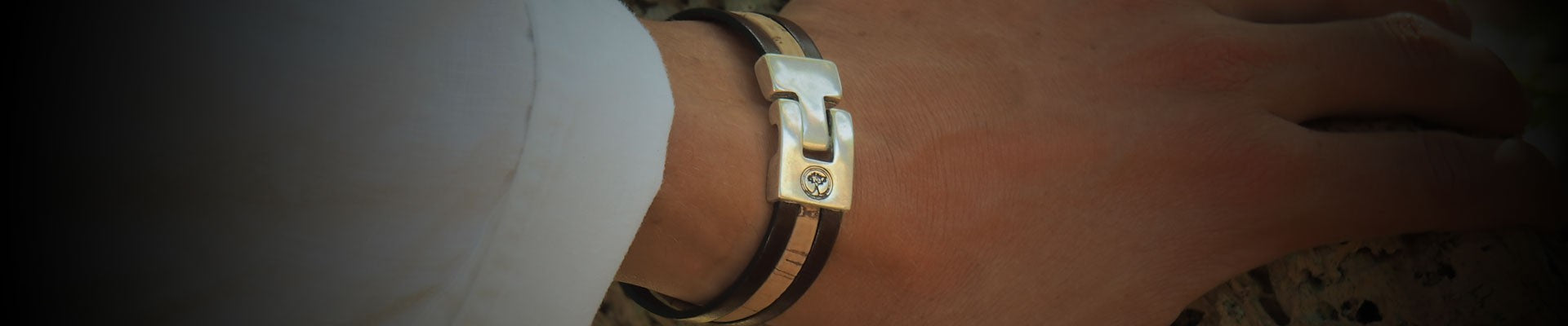 Bracelet cuir Hommes