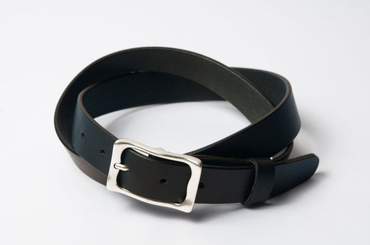 CEINTURE CUIR CLASSIQUE - Noire