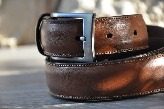 comment aplanir une ceinture en cuir ?