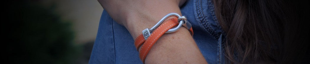 Bracelet cuir femme 2 tours
