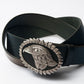 CEINTURE BOUCLE AIGLE - Noire