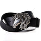 CEINTURE BOUCLE CHEVAL - Noire