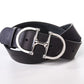 CEINTURE BOUCLE MORS - Noir