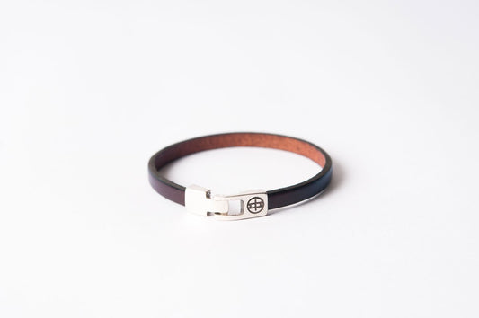 Bracelet cuir enfant - SOBRE - Marron