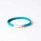 Bracelet cuir enfant - SOBRE - Bleu turquoise